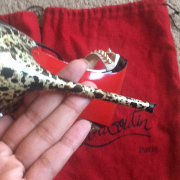 Christian Louboutin studded strappy sandals - Picture 5 of 6